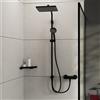 hansgrohe Activera Q colonna doccia per rubinetteria, 28757670, Activera Q nero opaco [Rubinetteria Bagno > Colonne Doccia]