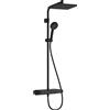 hansgrohe Activera Q colonna doccia con termostatico, 28648670, Activera Q nero opaco [Rubinetteria Bagno > Colonne Doccia]