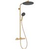 hansgrohe Raindance Alive S colonna doccia con termostatico, 24594140, Raindance Alive S bronzo spazzolato [Rubinetteria Bagno > Colonne Doccia]