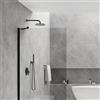 OMNIRES Y sistema doccia, miscelatore monocomando, SYSY35BL, Y nero opaco [Rubinetteria Bagno > Sistemi Doccia da Incasso]