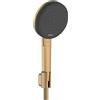 hansgrohe Raindance Alive Select S set doccia con supporto, 3 tipi di getto, 24612140, Raindance Alive Select S bronzo spazzolato [Rubinetteria Bagno > Set Doccia]
