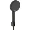hansgrohe Raindance Alive Select S set doccia con supporto, 3 tipi di getto, 24612340, Raindance Alive Select S nero cromato spazzolato [Rubinetteria Bagno > Set Doccia]