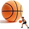 Ruioomeep Silent Basketball 2026 Upgraded Version Dribbling Indoor,Misura 7 (24 cm/9,4 pollici), Silent Basketball, Improved Quiet Airless Foam, Palla in schiuma per l'allenamento in stanza, Lightweight