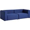 Hay - Divano 2 posti Mags - Blu - Schiuma poliuretanica HR - Designer Hay Studio