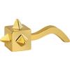 Alessi - Statuina del presepio Cubik - Oro - Porcellana - Designer Massimo Giacon