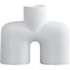 101 COPENHAGEN - Vaso Cobra - Bianco - Ceramica - Designer Tommy Hyldahl