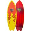 Ocean and Earth MR Epoxy Twin Fin Softboard Flame, 5'6"
