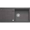 BLANCO METRA XL 6 S - Lavello rettangolare in granito per basi di lavello con larghezza di 60 cm - SILGRANIT - Vasca Extra Large - Grigio - 518881
