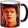 Elbenwald Stranger Things - Tazze Final Season diversi personaggi 320 ml ceramica (Dustin Henderson)