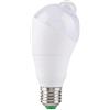 Kuuleyn Lampadine led E27 con Sensore di Movimento, Testa di rilevamento rotante 350 ° per per Garage, Seminterrato, Scale, Corridoio (Cool White 7W) [Classe di efficienza energetica A]