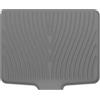burkfeeg Grande tappetino scolapiatti in silicone, 50 cm × 43 cm, con design a pendenza