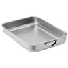 ROSSETTO Teglie da Forno in Acciaio Migliorato Piatto rettangolare per lasagne Struttura a nido d'ape 35cm