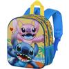 Disney Lilo e Stitch Ocean-Zainetto 3D Elite, Blu, 25 x 30 cm, Capacità 7 L