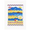Poster and Frame Poster Hello Bonjour - En Vacances Limoncello -
