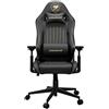 COUGAR Gaming CGR-EXP-ROB, Sedia da gioco per computer, 120 kg, Sedile imbottito, Schienale imbottito, Nero, Metallo