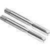 QUARKZMAN 2 Pezzi Maschio A Mano 3/8-20 UNF 2B Filettatura A Punta Piatta | Acciaio Rapido HSS6542, Utensile Per Filettatura, Scanalature Diritte, Maschi A Filettare