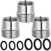 CNYMANY 3 Pezzi Corredo Dell'Adattatore Del Rubinetto, CNYMANY Esteso Femmina G1/2-L a maschio G3/4-L Kit adattatore per aeratore da cucina adattatore per rubinetto del lavandino Tubo per filtro dell'acqua