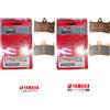 Yamaha 2 COPPIE PASTIGLIE FRENO ANTERIORE ORIGINALI YAMAHA MT09 TRACER 900 - 1WS2580500