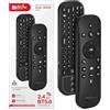 RUPA Telecomando Senza Fili Bluetooth per Android TV Box, 2.4G USB IR 5.0 Voce Illuminata Telecomando di Ricambio (G60S Pro Plus)