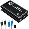 Newhope Scheda di acquisizione HDMI per streaming, Full HD 1080P 60 FPS, USB 3.0, scheda di acquisizione audio e video, per streaming di fotocamera/Xbox/PS4/PS5/Switch/PC