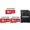 KOOTION Micro SD 16GB Pack 3 Pezzi Scheda MicroSD 16GB A1 U1 Classe 10 Memoria Micro SDHC Memory TF Card 16 Giga per Telefono Gopro Camera Switch Gopro Tablet,Alta Velocità di Lettura Fino a 100 MB/s