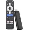 STRONG LEAP-NOVA-X TV Stick 4K UHD, Android 14, 32GB Memoria, Dolby Vision/Audio, Wi-Fi 6, HDR10+, Controllo Vocale, Chromecast Integrato, Streaming Oltre 5000 App