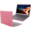 mCover Custodia rigida compatibile solo per notebook Lenovo ThinkPad T14 Gen 3/Gen 4 da 14 2023-2024 (con cerniera a 180°, non compatibile con altri modelli Lenovo) - Rosa