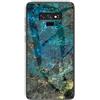 MadBee Cover per Samsung Galaxy Note 9 [con Pellicola Proteggi Schermo],Custodia Protettiva in Vetro Temperato 9H [Motivo in Marmo] + Cornice Paraurti in Silicone Morbido Cover Case (Marmo#3)
