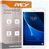 REY Pellicola salvaschermo per Samsung Galaxy Tab A 7 T280, Vetro temperato, di qualità Premium