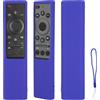 CTRLBETTER Custodia Telecomando in Silicone Compatibile Con Samsung BN59-01358B BN59-01363J BN59-01363B BN59-01311B TV Telecomando Copertura Protettiva Antiurto Con un Cordino(Blu)