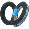 WC Freeze PC38X - Cuscinetti auricolari in gel di raffreddamento per Sennheiser PC38X / PC37X / HD599 / HD598/ GAME ONE e altri, realizzati da Wicked Cushions - Maggiore comfort e durata | 90's Black