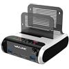 WAVLINK Stazione di aggancio del disco rigido, WAVLINK USB Hard Disk Enclosure funzione di clonazione offline per 2,5'' o 3,5'' SATA SSD HDD, supporta TF/SD card, non supporta M1/M2 chipset macbook
