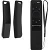 kwmobile Custodia Silicone Telecomando Compatibile con Samsung BN59-01274A / BN59-01330B Cover - Guscio Protettivo Telecomando Antiscivolo - Nero