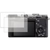Panlouting 2 Pack | Pellicola Protettiva Vetro Temperato 9H HD 0,26mm con 2.5D Bordi Arrotondati compatibile con Sony Alpha 7CR / Alpha 7C II/Alpha 6700 / ZV-E1 / Alpha 7 IV