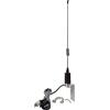 UAYESOK Antenna marina VHF 156-163 Mhz Base per barca Antenna 38,8 cm (15,3 pollici) con cavo coassiale RG58 da 5 m Connettore PL259 e staffa di montaggio a L per radioamatore marino mobile