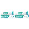elmex Dentifricio sbiancante Delicato denti sensibili Sensitive 1 Confezione da 225 ml I Con Fluoruro amminico I Denti più bianchi I Rimozione delle macchie I Sbiancamento denti