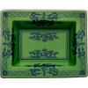 GINORI 1735 SVUOTATASCHE RETTANGOLARE 15X19, ORIENTE ITALIANO VERDE MALACHITE