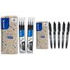 Pilot FriXion, 2 set da 3 Ricariche per penna cancellabile Frixion Ball e Frixion Ball Clicker + PILOT, Frixion Ball Pacco Da 5, Penna Cancellabile Al Calore Con Inchiostro Termosensibile