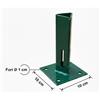 Base 4 fori per tassellare pali a T