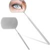 Sibba Applicatore per ciglia quadrate, 1 pezzo in acciaio inossidabile, staccabile, 16x9x1,2 cm