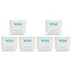 Wild - Deodorante Naturale Ricaricabile - Senza Alluminio - Fresh Cotton & Sea Salt - Vegane & Ecologiche - Protezione di Lunga Durata - Confezione da 6 Ricariche da 40g
