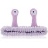 Sibba Cerchietto Per Capelli A Forma Di Lumaca Per Il Viso Fascia Elastica Per Il Trucco In Pile Corallo Accessorio Creativo Per Lavare Il Viso Doccia Sport Bellezza E Cura Della Pelle (Viola)