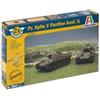 Italeri 7504 - Pz.Kpfw.V Panther - Fast Assembly (2 Pcs) Model Kit Scala 1:72