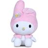 Hello Kitty, Peluche morbido 22 cm, modello My Melody, per bambini fin dalla nascita, HKTD63, rosa