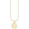 THOMAS SABO Collana in argento placcato oro KE2266-427-14, misura unica, Argento sterling, Nessuna pietra preziosa