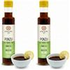Umami Salsa Ponzu BIO 250ml - Condimento Giapponese con Agrumi Biologici e Salsa di Soia - Ideale per Sushi, Pesce, Gyoza e Insalate - Senza Additivi (Confezione da 2)