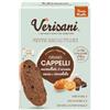 Verisani | Fette Biscottate Cappelli, Cioccolato e Arancia | Doppia Cottura Artigianale | Con Olio Extravergine d'Oliva | Senza Palma e Conservanti | 200 g