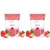 MK Misskandy since 2019 Misskandy- Zucchero Colorato per Zucchero Filato 500 Gr Fragola (Aromi e Colori Naturali) per Macchina (Confezione da 2)