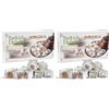 DORiMED delizie turche con pistacchi 500 g,Turkish Delight with Pistachios 500g (Confezione da 2)