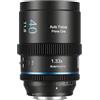 SIRUI 40mm T1.8 1.33X Obiettivo anamorfico, S35 Autofocus per fotocamere con attacco X, serie X-A, X-E, X-T, X-PRO, X-H2/H2S, X-S10/20 (Attacco X, Chiarore Blu)